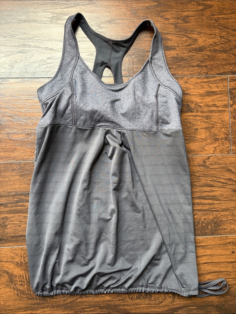 Old Navy Dark Gray Active Racerback Tank
